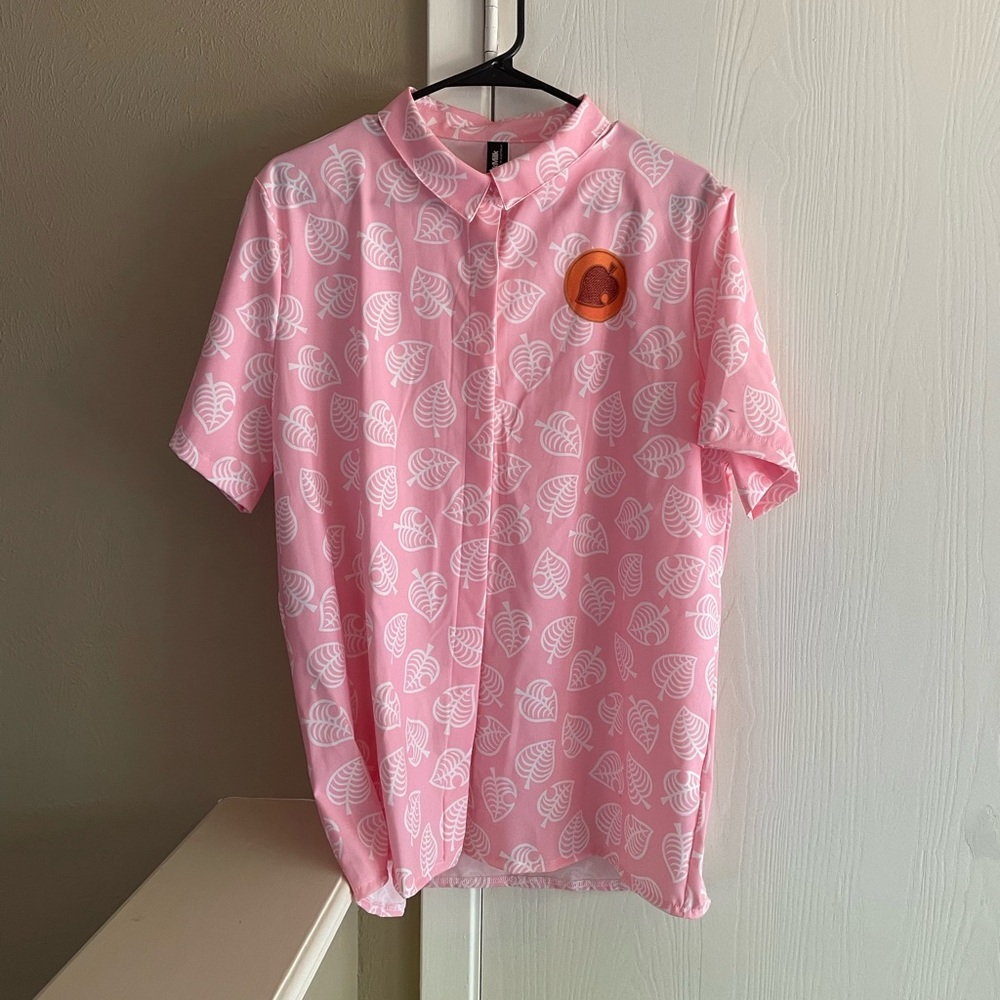 Blackmilk ACNH Isabelle summer blouse size M